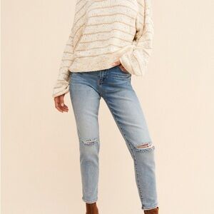 DRIFTWOOD Blue Boyfriend Jeans Gradient Wash